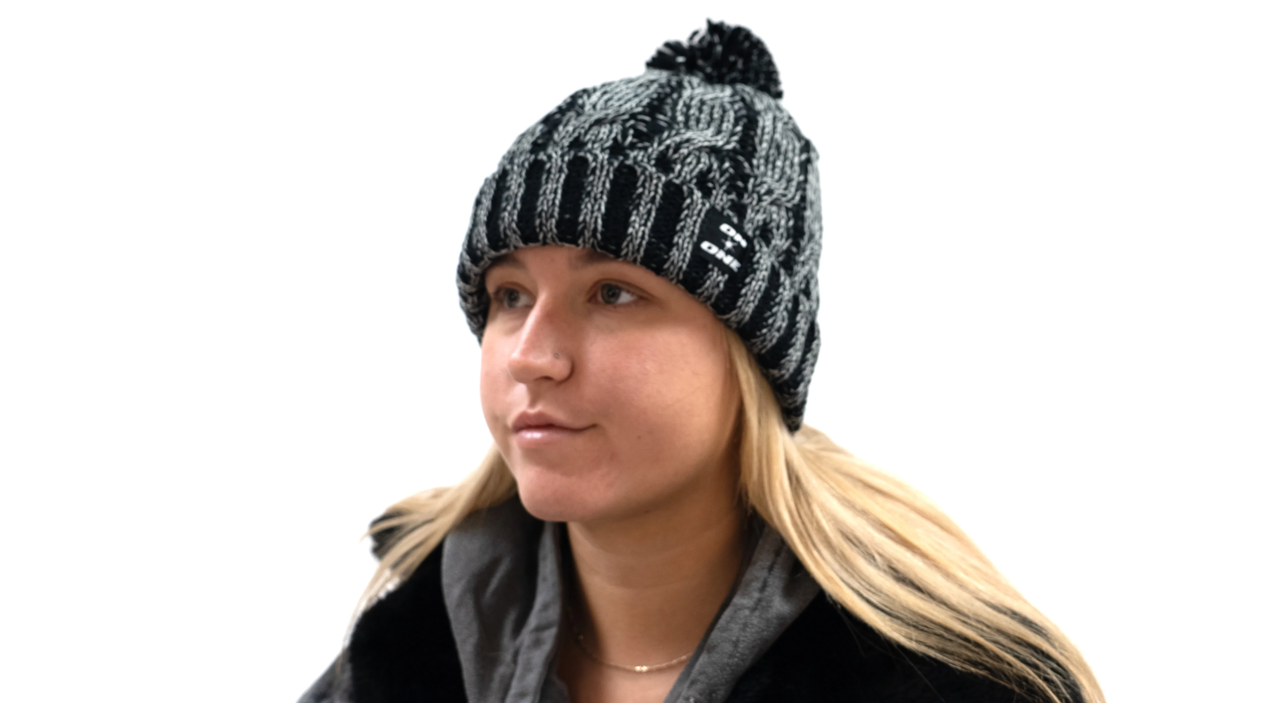 On-One Reflective Bobble Beanie - Image 6