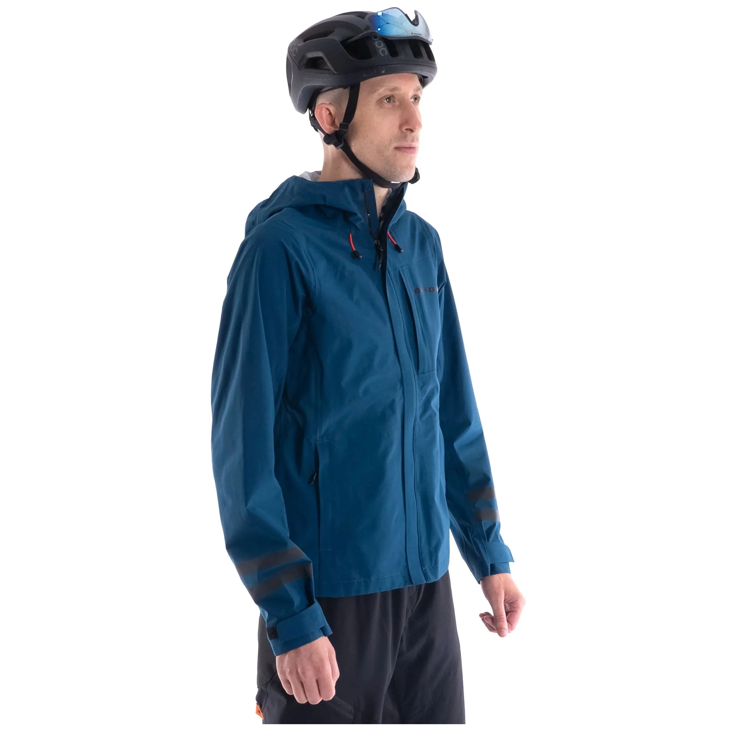 On-One Waterproof MTB Jacket Blue - Image 4