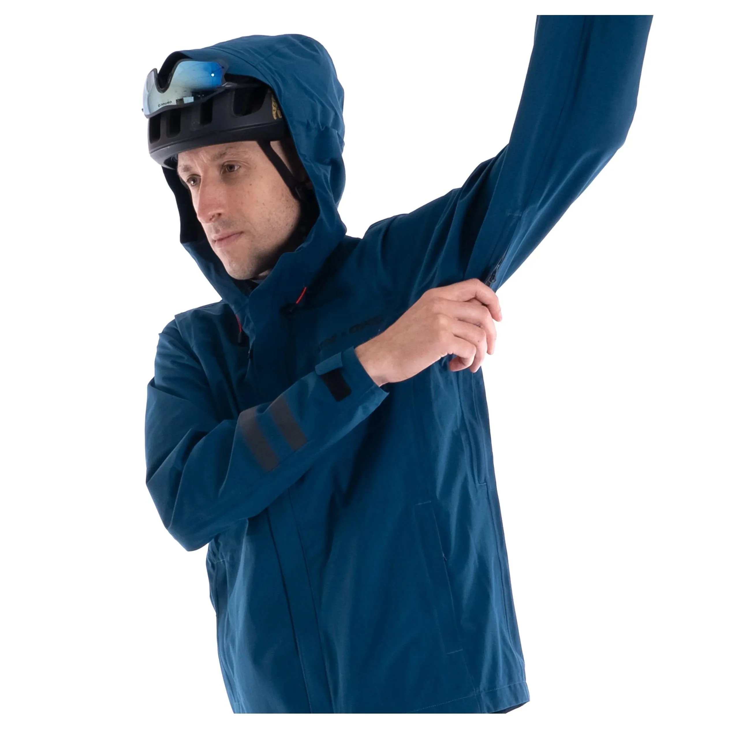 On-One Waterproof MTB Jacket Blue - Image 9