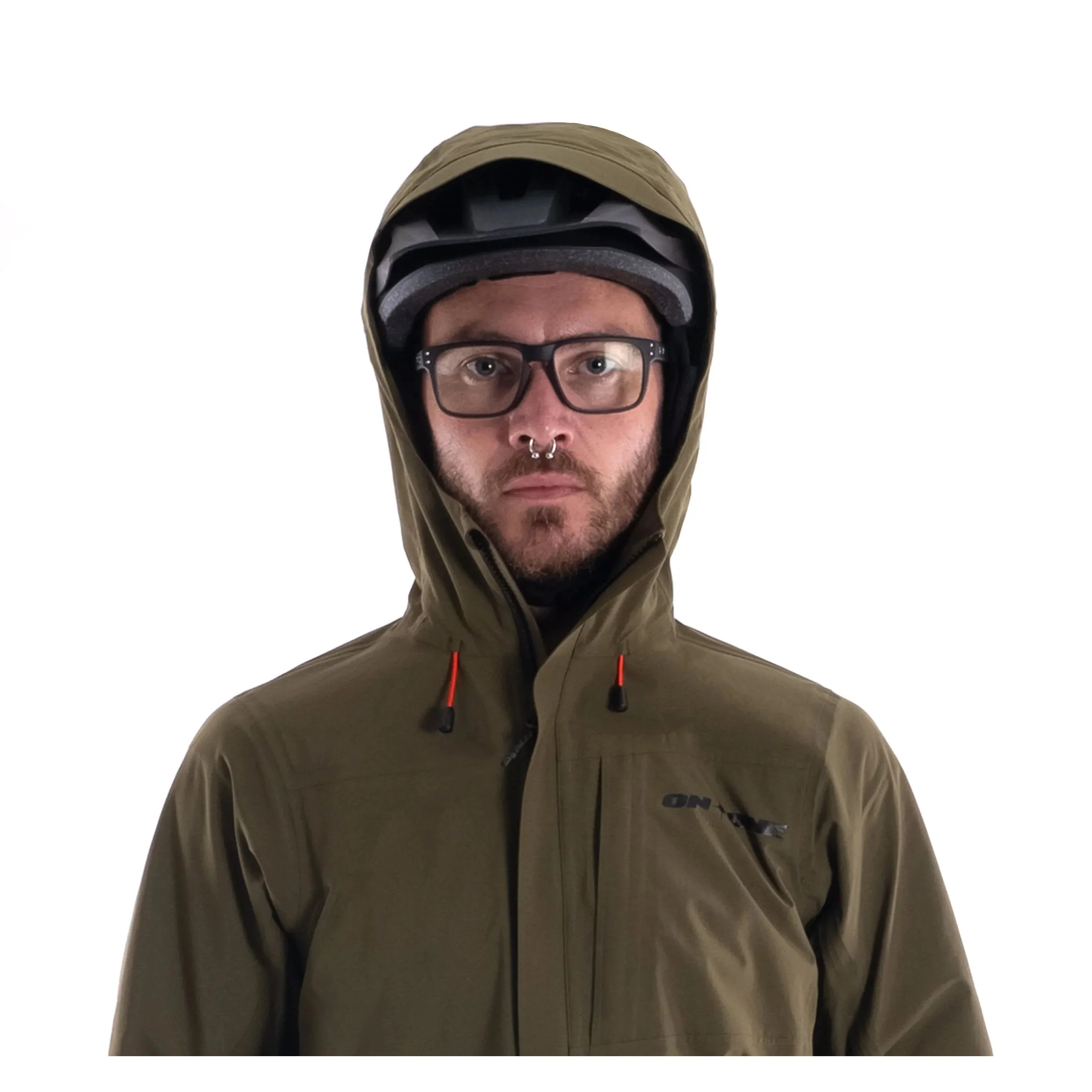 On-One Waterproof MTB Jacket Olive - Image 8