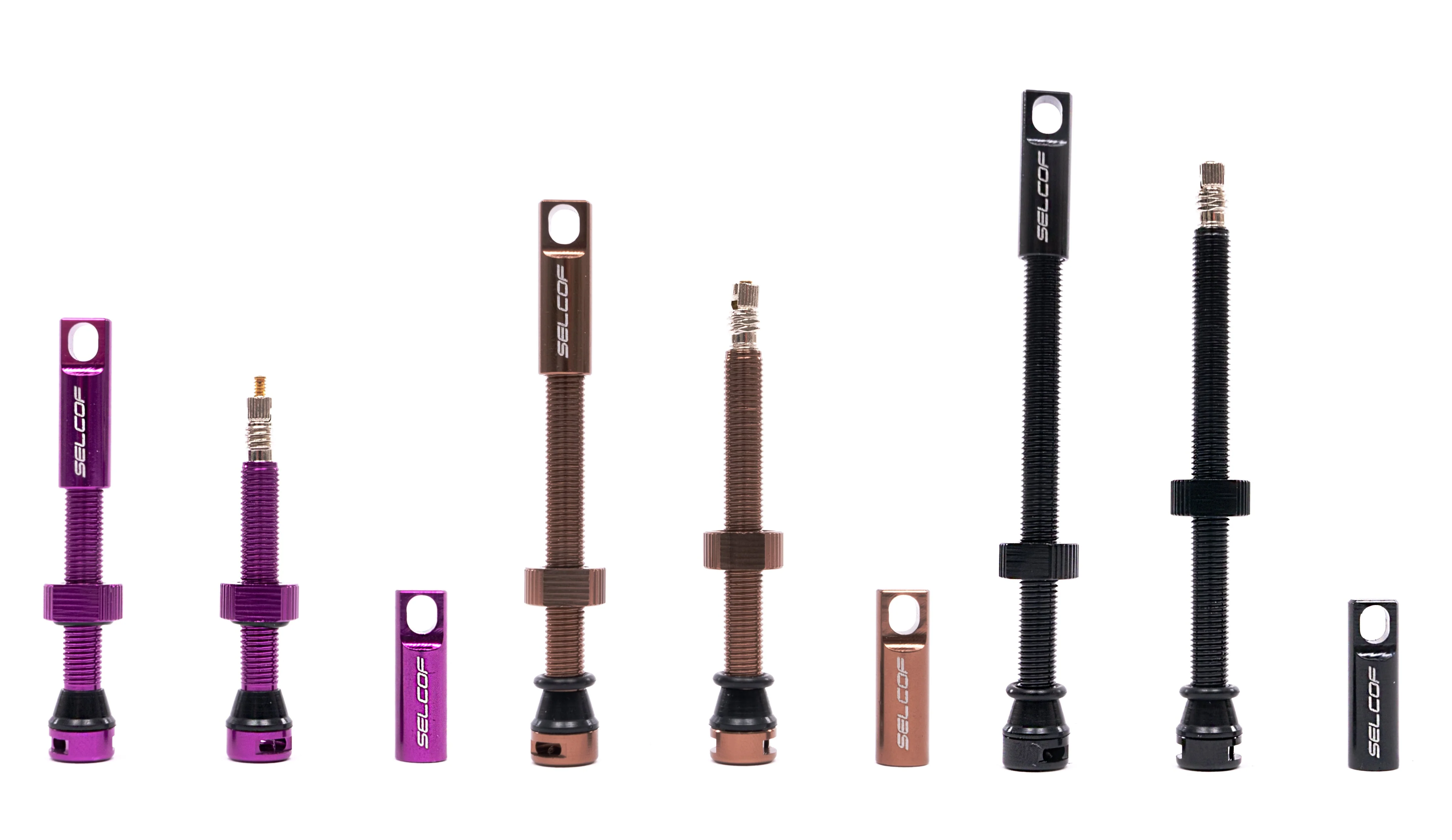 Selcof Tubeless Presta Valves Set